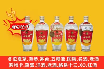 上海市闵行回收老五粮液